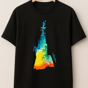 Vivid Skyline Tee - Zykoq Skyline Drop