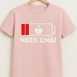 Need Chai – Oversized Drop Shoulder Tee