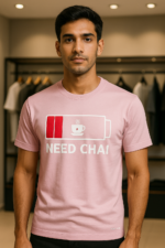 Need Chai – Oversized Drop Shoulder Tee - Image 5