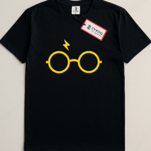 Zykoq Wizard Glasses T-shirt – Black