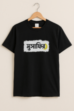 "Musafir" Premium Black T-Shirt