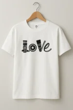 Lens of Love – Photography Theme Oversized Tee - Zykoq - Image 6
